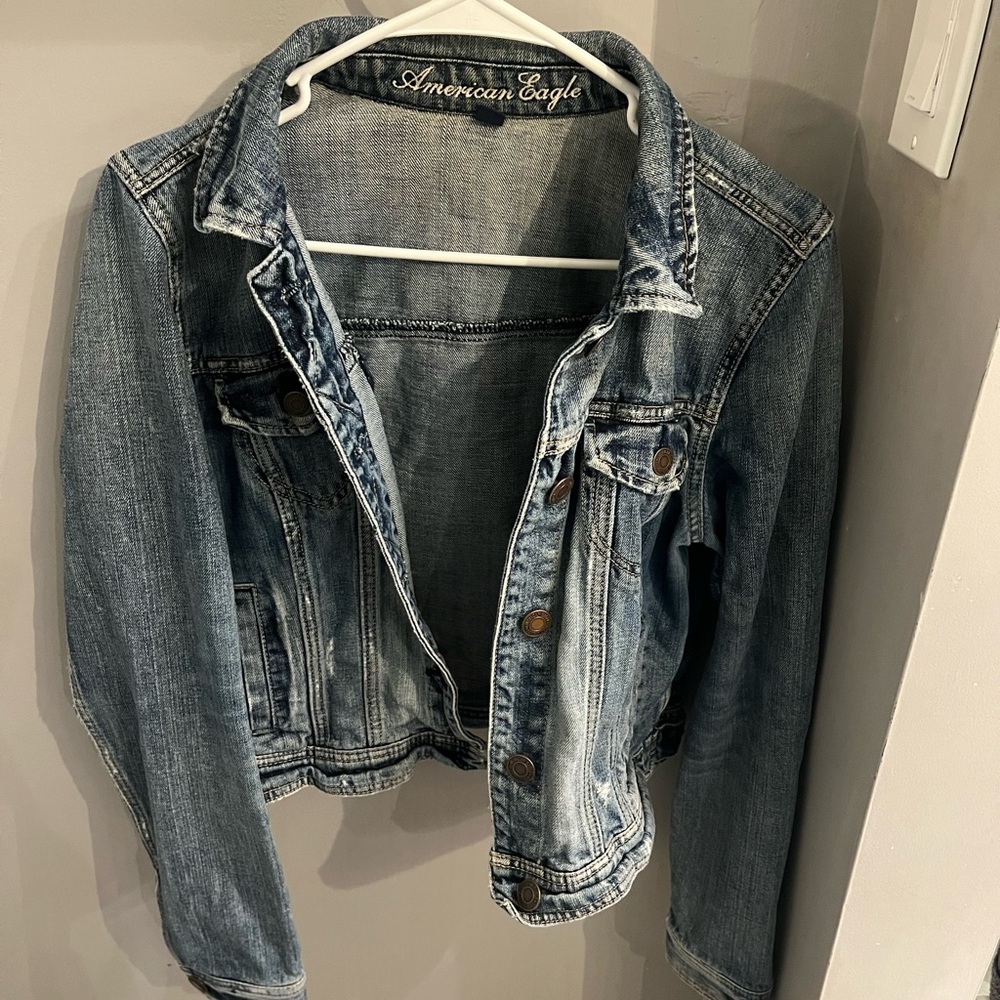 American Eagle Blue Denim Jacket